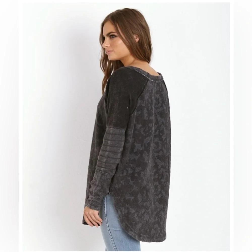 Free People Bed of Roses Charcoal